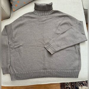 Lauren Manoogian baby alpaca wool turtleneck Sweater 1 Small